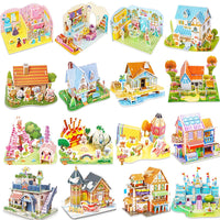 Attractive Cartoon Castle Garden Zoo Princess House
