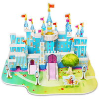 Attractive Cartoon Castle Garden Zoo Princess House