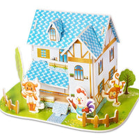 Attractive Cartoon Castle Garden Zoo Princess House