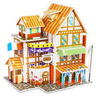 Attractive Cartoon Castle Garden Zoo Princess House