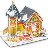 Attractive Cartoon Castle Garden Zoo Princess House