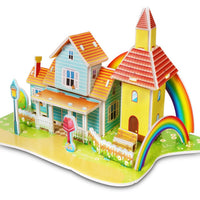 Attractive Cartoon Castle Garden Zoo Princess House