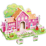 Attractive Cartoon Castle Garden Zoo Princess House