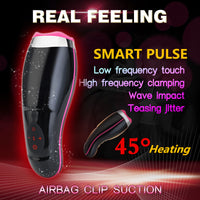 Masturbator Cup Smart Pulse Flashlight