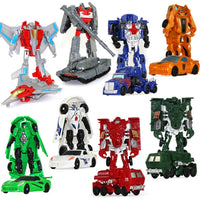 Model Robot Toys Car Kids Classic Plastic Toys