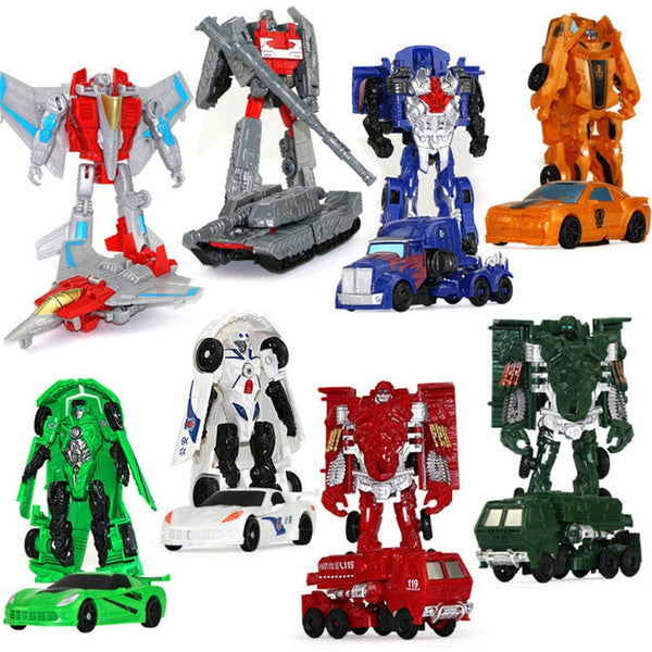 Model Robot Toys Car Kids Classic Plastic Toys