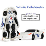 Model Robot Toys Car Kids Classic Plastic Toys