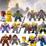 Thanos Sets Hulk Thor Infinite Gloves