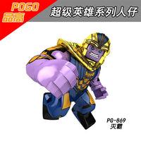 Thanos Sets Hulk Thor Infinite Gloves