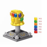 Thanos Sets Hulk Thor Infinite Gloves