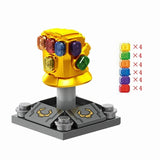 Thanos Sets Hulk Thor Infinite Gloves