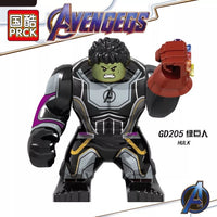 Thanos Sets Hulk Thor Infinite Gloves