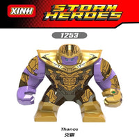 Thanos Sets Hulk Thor Infinite Gloves