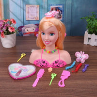 Half Body Makeup Hairstyle Doll Pretend