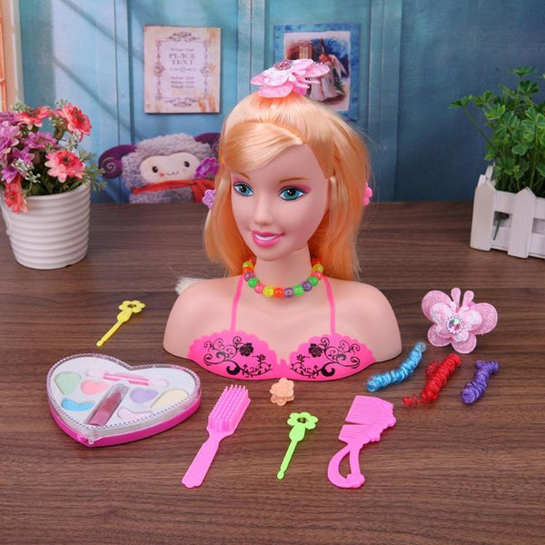 Half Body Makeup Hairstyle Doll Pretend