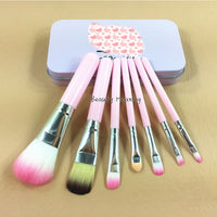 children girl makeup cartoon soft brush toy