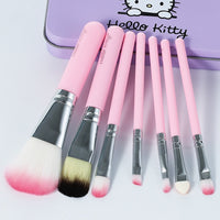 children girl makeup cartoon soft brush toy